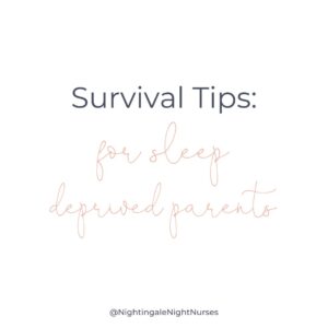sleep deprivation surivival tips for parents